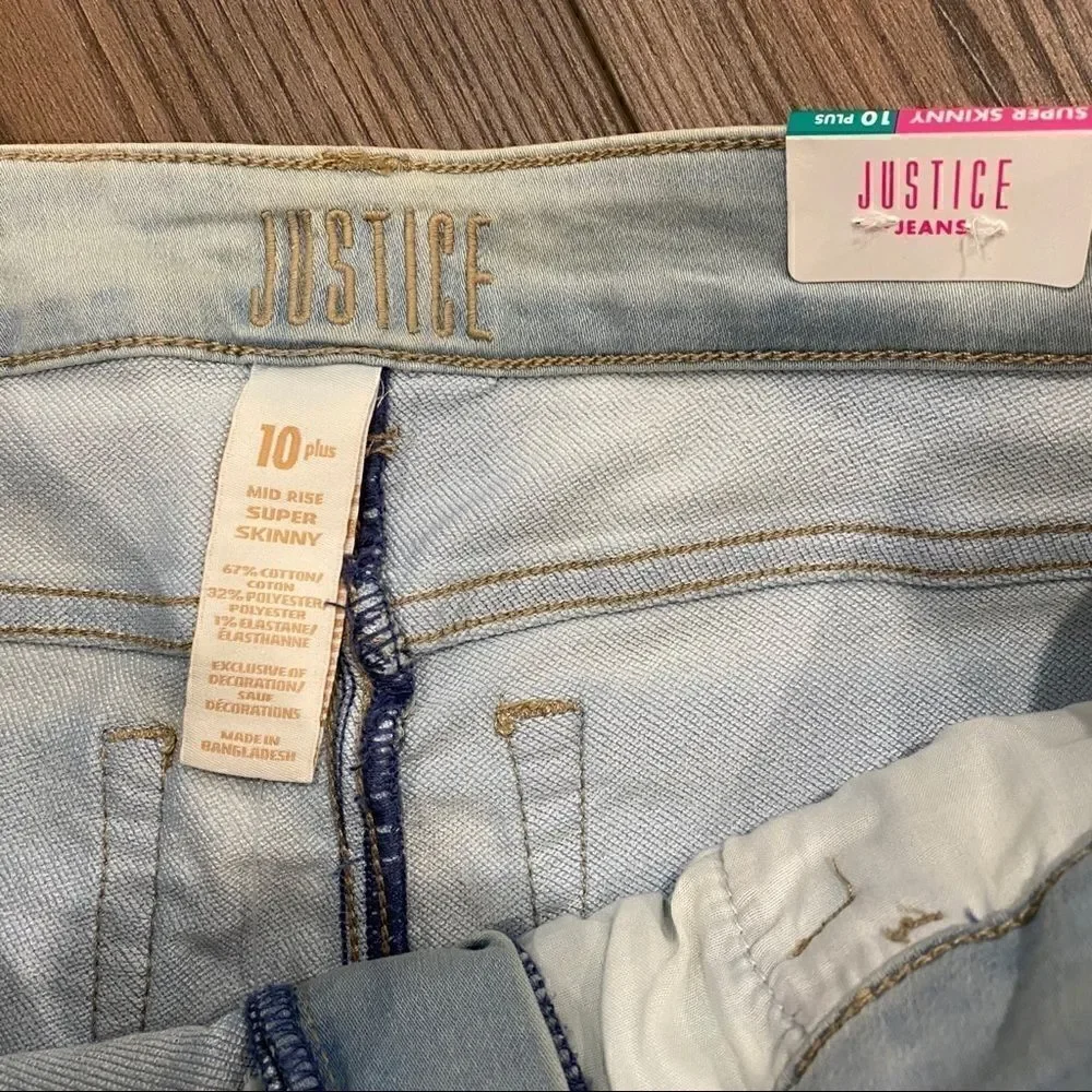 Justice Jean Leggings 10 Plus